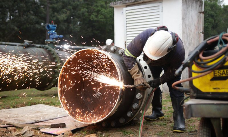 Águas de Joinville conclui penúltima etapa de obras na ETA Cubatão