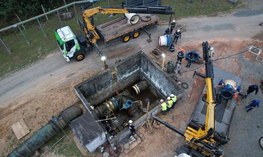ETA Cubatão volta a operar após última parada programada para obras de modernização